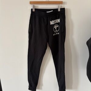 Moschino mens Black Joggers